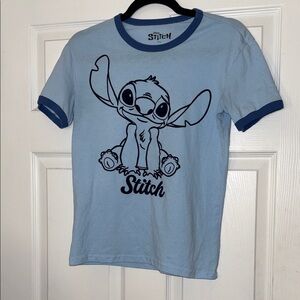 Disney Stitch Blue Kids T-Shirt